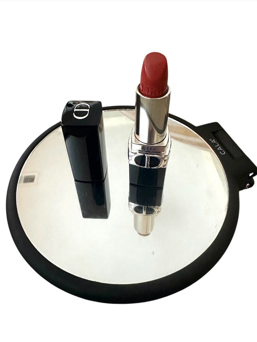 Dior Rouge 772 Classic Satin Balm Lipstick - Classic Rosewood Hydrating Finish